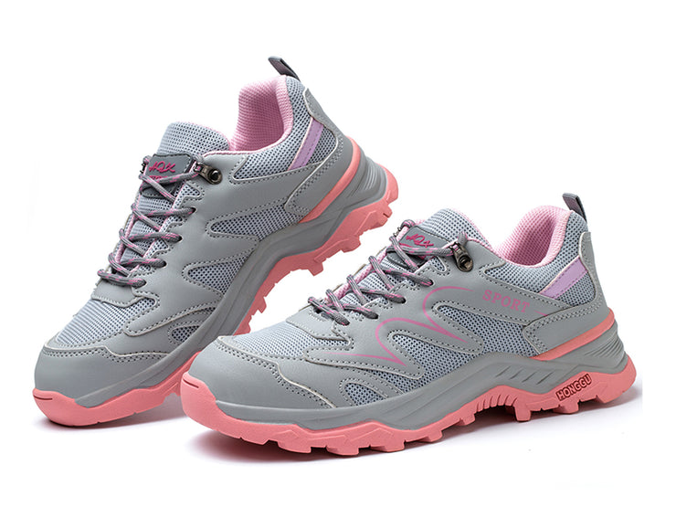 Women's Work Safety Shoes Comfortable Industrial Construction Work Boots Indestructible Sneakers