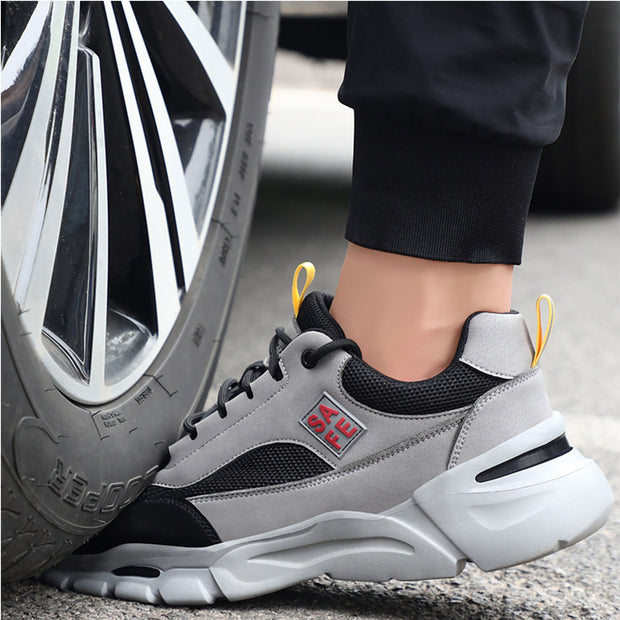 Steel Toe Safety Shoes for Men Anti-pierce Construction Work Shoes Sports Shoes