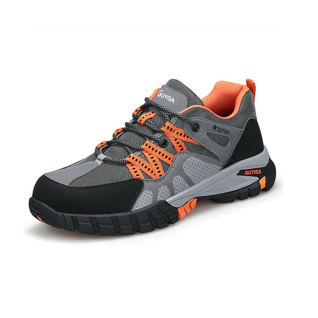 Safety Steel Toe Work Shoe for Men Lightweight Sneaker Slip Indestructible Shoes