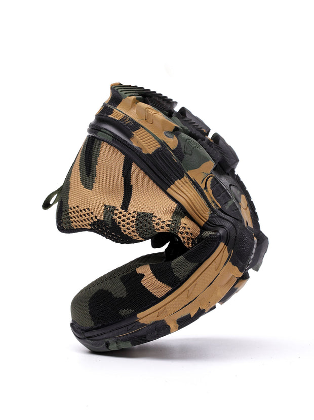 Steel Toe Safety Shoes for Men Women Industrial Sneakers Camouflage Work Shoes