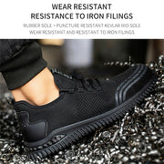 Composite Steel Toe Shoe Men Indestructible Safety Sneaker Comfortable Work Shoes