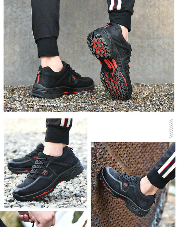 Anti-pierce Steel Toe Safety Shoe for Men Work Shoe Slip Outdoor Sneakers