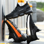Men's Industrial Work Shoes Steel Toe Safety Protective Shoes