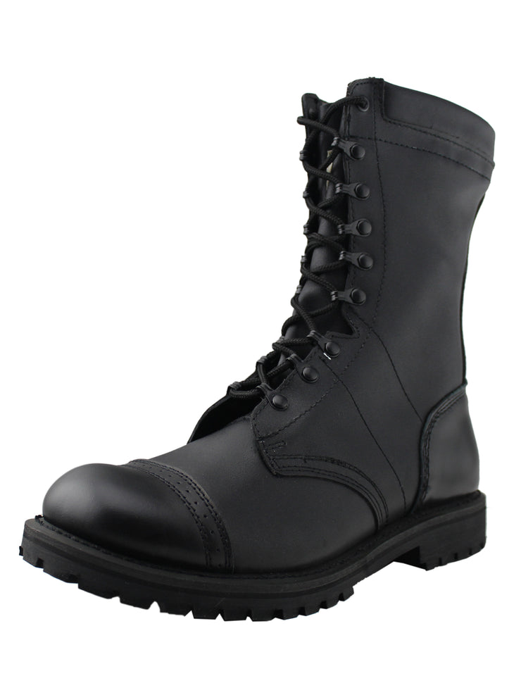 Mens Tactical Cap Toe Army Boot - Tanleewa