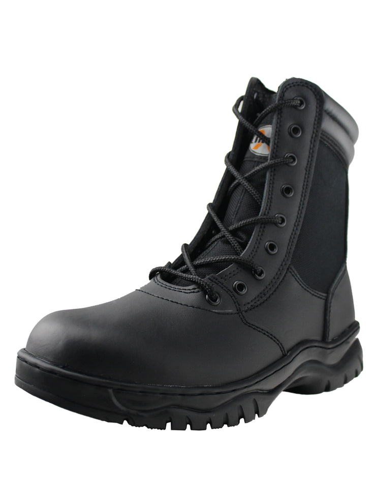 Mens Waterproof Side Zipper Tactical Boot - Tanleewa